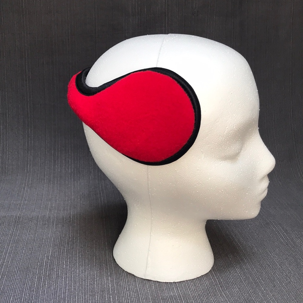 **BRAND NEW** YOUTH EAR WARMERS-RED-ONE SIZE